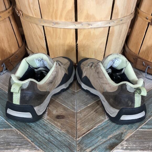 Danner Nobo Low 3” Goretex Waterproof Tan Leather Hiking Shoes Womens Size 8.5 - Picture 8 of 11